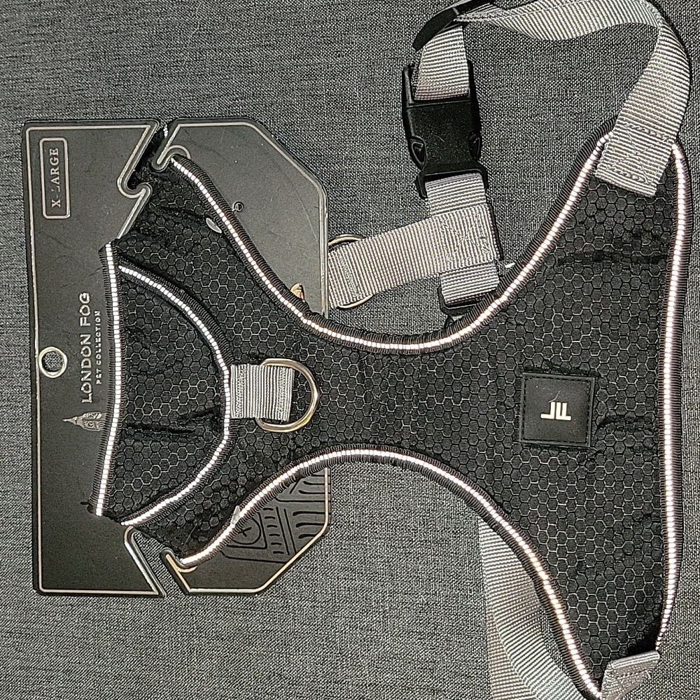 LONDON FOG NO PULL HARNESS Size XL